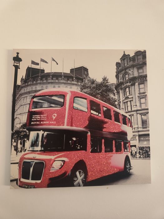 Quadro em tela utocarro Londres