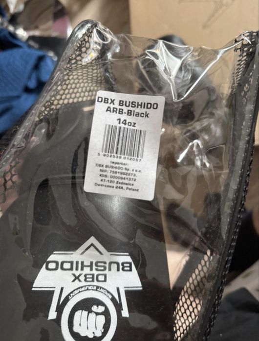 Rękawice bokserskie bdx bushido 14oz NOWE