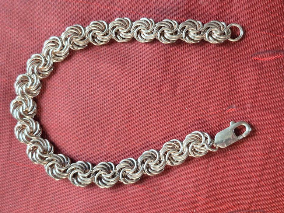 Srebrna Bransoletka 925 Sterling 25 gr