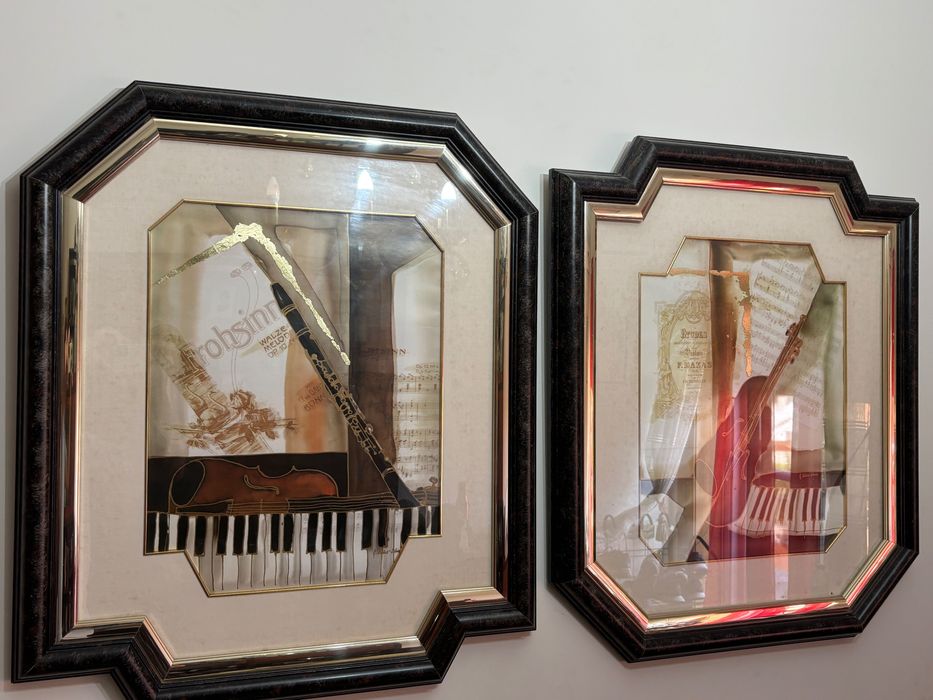 Conjunto 2 Quadros Decorativos