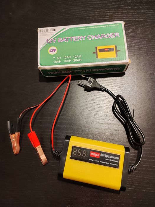 Carregador bateria auto - NOVO