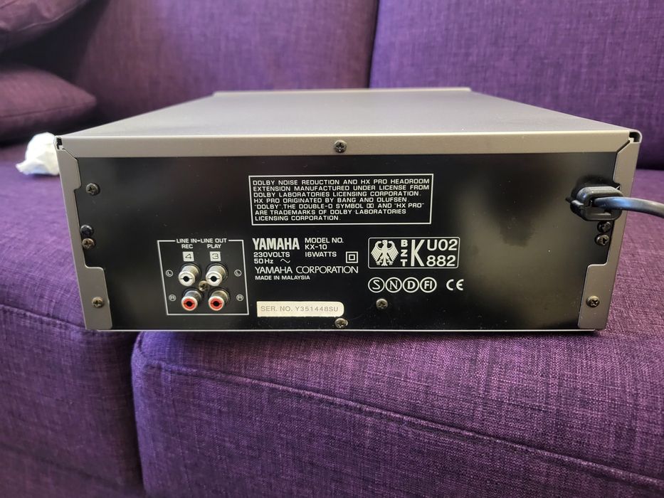 Yamaha kx 10 odtwarzacz kasetowy