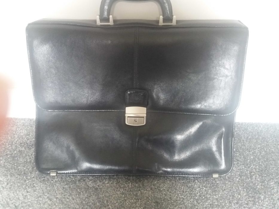 Teczka, aktówka męska skórzana