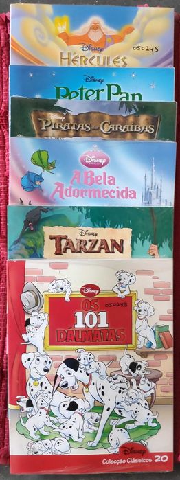 Livros infantis - Coleção de 20 títulos "Clássicos Disney"