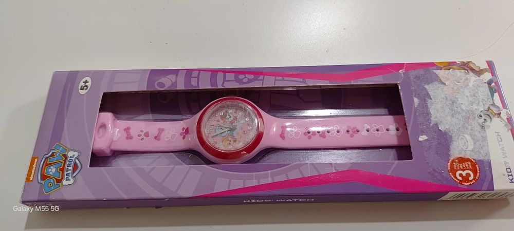 Nowy zegarek dziecięcy, dziewczęcy Psi Patrol