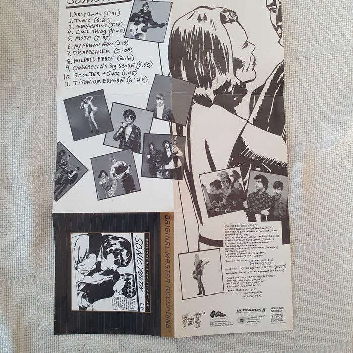 Sonic Youth - Goo - CD Original Master Recording 24kt Gold USA-Rarytas