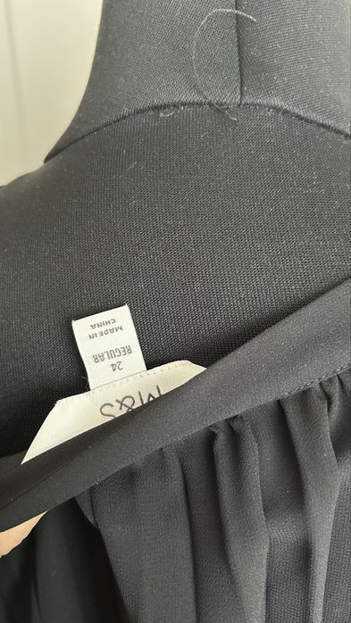 Плаття сукня великого розміру, плісе m&s