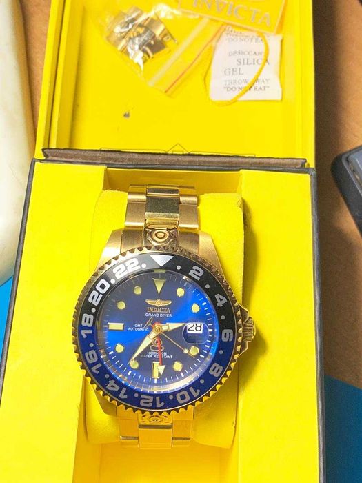 Часы INVICTA Pro Diver | Grand Diver c функцией gmt