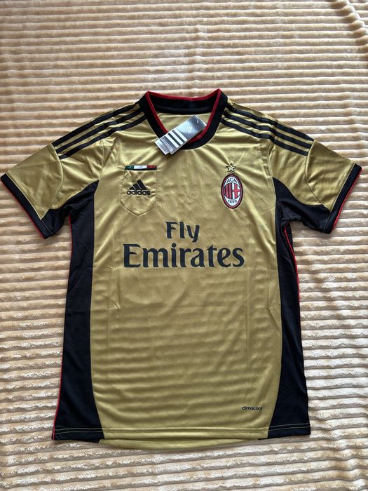 Koszulka Mario Balotelli AC Milan 13/14 – złota wersja wyjazdowa