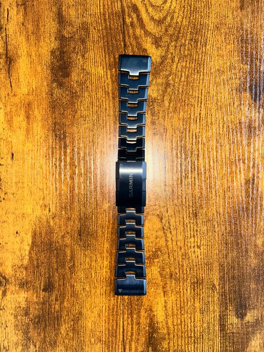Oryginalna bransoleta Garmin QuickFit26 mm tytanowa DLC