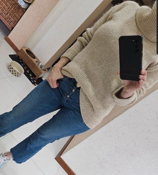 Escada sport _ sweter golf wełna alpaca  M