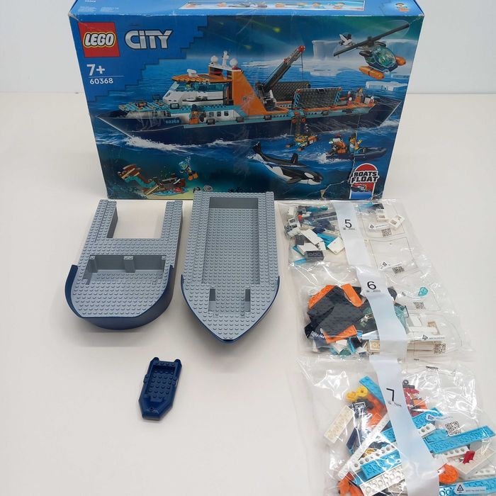 LEGO City Łódź badacza Arktyki 60368 L129 niekompletny Nowe Lipiny • OLX.pl
