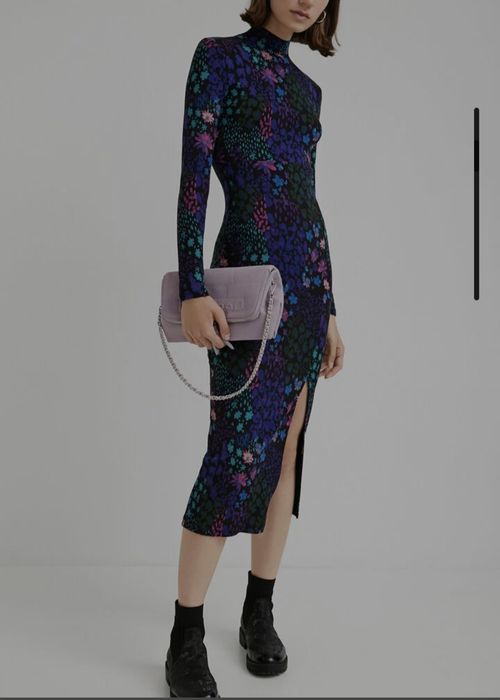 Платье в рубчик Desigual