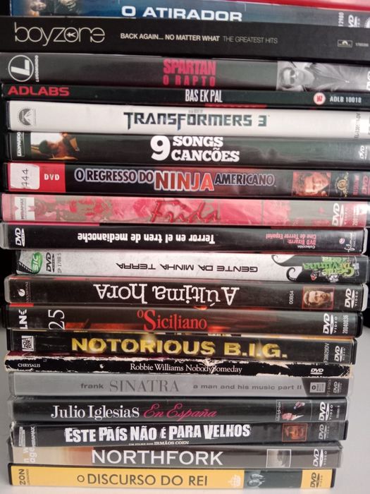 27 DVD Lore 1 euro cada