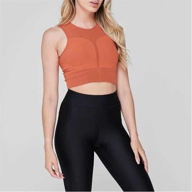 ADIDAS Warp Knit Crop Top Koszulka Stanik Sportowy L 42-44