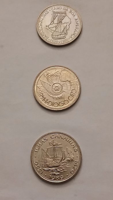 Vendo moedas 100 escudos