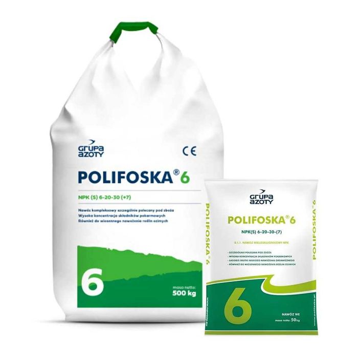 Polifoska 6 NPK(S) 6‑20‑30-(7)