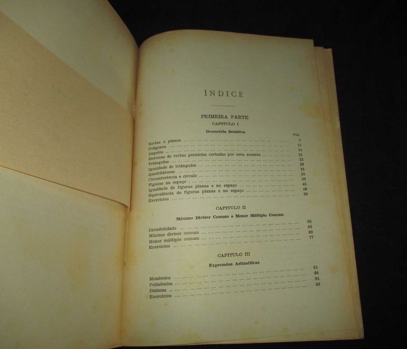 Livro Elementos de Cálculo Comercial 1965