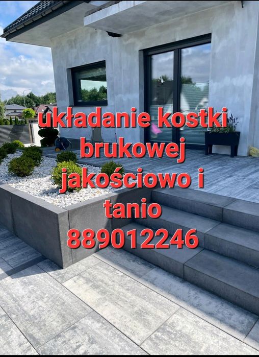 Układanie kostki brukowej