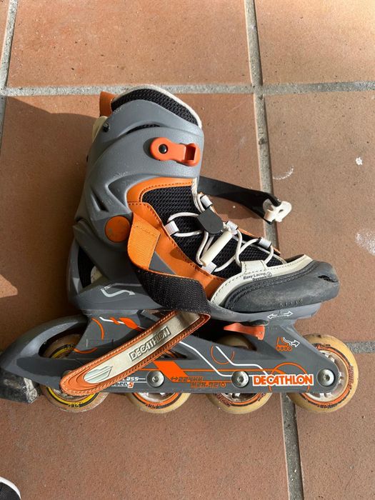 Patins em linha extensiveis
