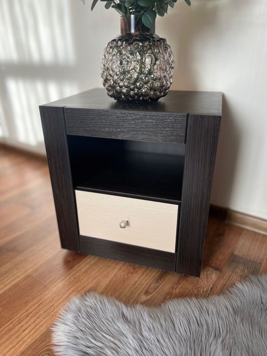 Тумба приліжкова 2 шт тумба прикроватная Венге