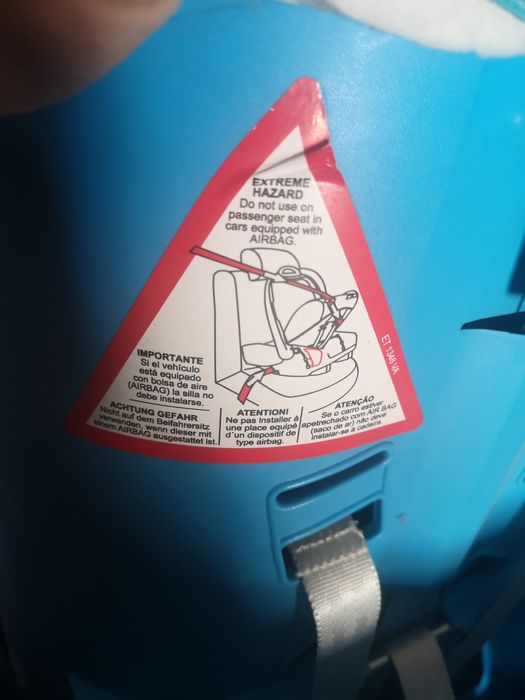 Cadeira 2 em 1 auto e reclinável