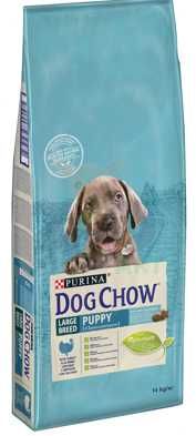 Karma dla psa Purina DOG CHOW Puppy Large Breed z indykiem 14kg OKAZJA
