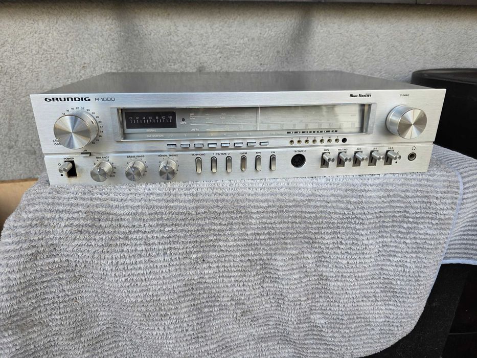 super ampli stereo grundig r1000 mega bas