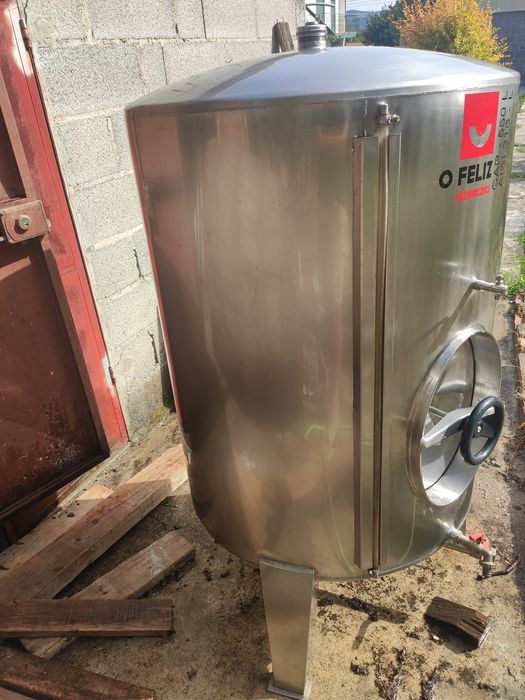 Cuba inox 550L vinho