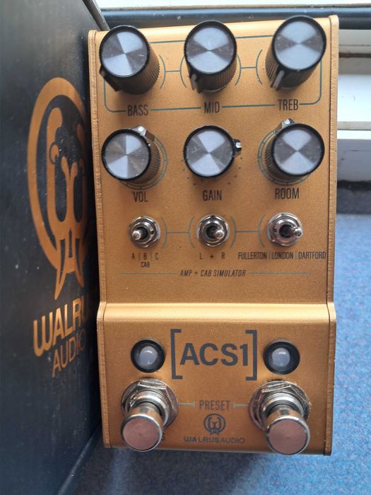 Walrus audio ACS1 wzmacniacz w kostce preamp (nie death by audio czy earthquaker)