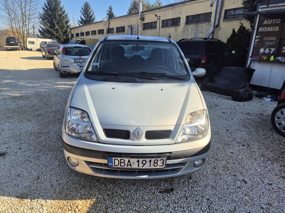Renault Scenic 1.6 LPG długie Opłaty klimatyzacja