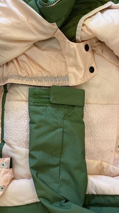 Casaco e Jardineiras  ski/snowboard criança 10-12 anos. Como novas!