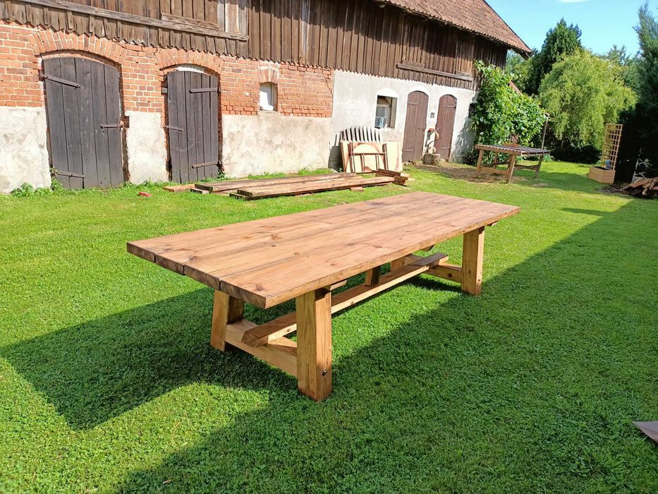 Stół masywny rustykalny 300 cm