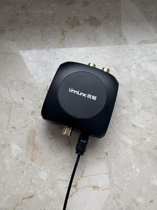 Toslink Unnlink przetwornik konwerter audio cyfrowo analogowy
