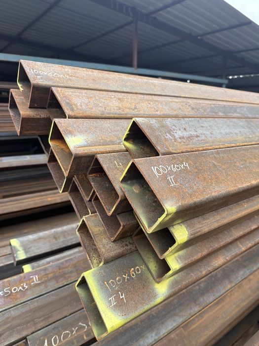 Труба 100х60х4мм 4мм стінка 288-  1м