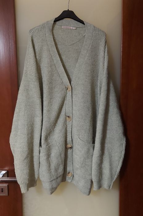 Sweter kardigan oversize