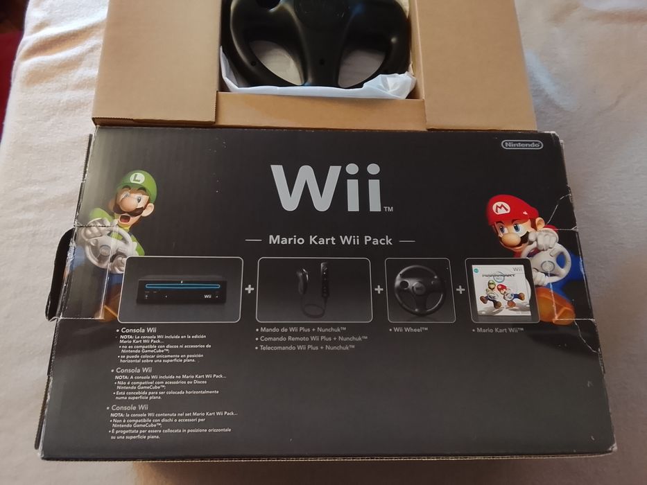 Nintendo Wii Mário Kart Pack