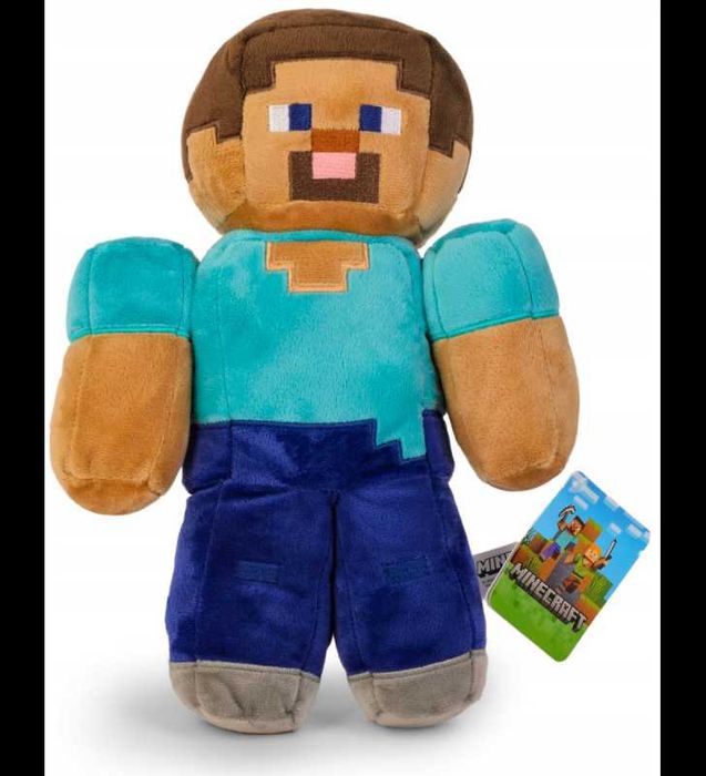 Peluche Minecraft Steve 30cm