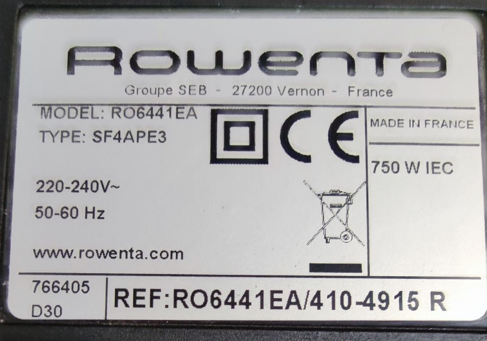 Пилосос,Ровента.