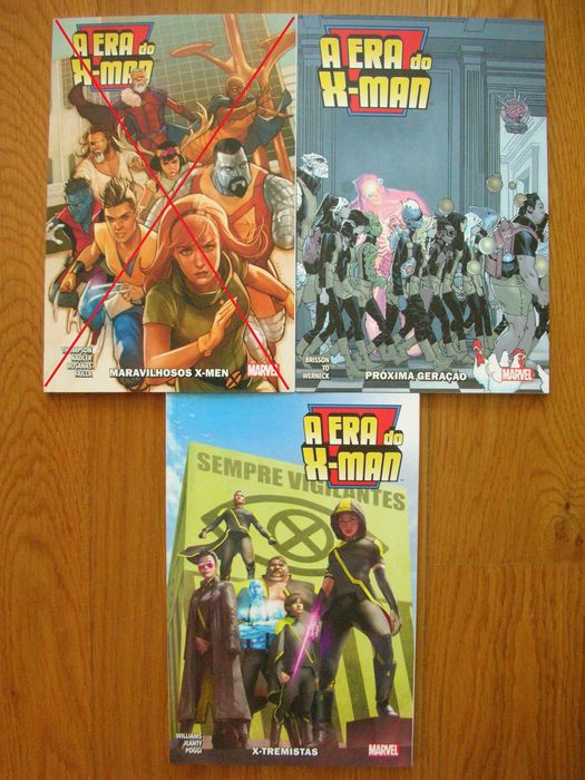 A Era do X-Man - volumes 2 e 4 (Panini)