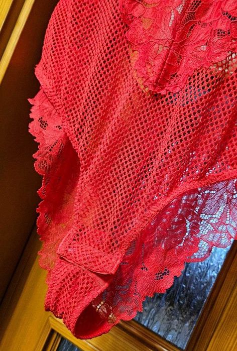 Кружевной красный комбидресс Primark Secret Possessions push-up 75D