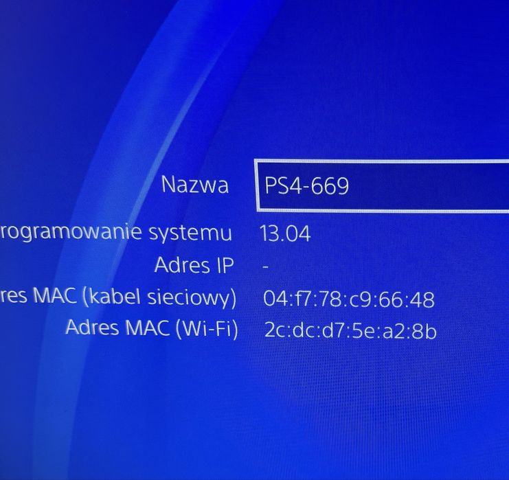 Konsola PS4 Sony playStation 4 500 GB w idelanym stanie