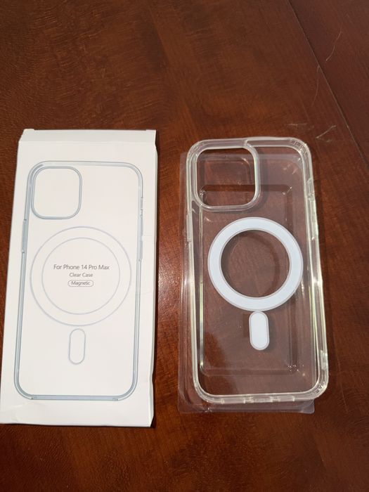 Capa tranparente rigida iphone14 pro max