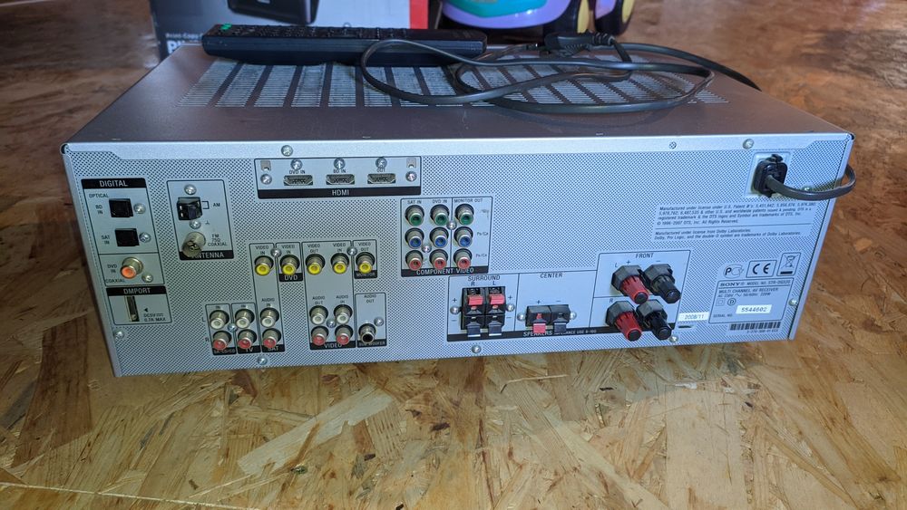 Amplituner Sony STR-DG520 srebrny