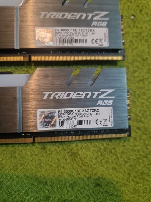 2 pentes Ram Tridente Z 8Gx2