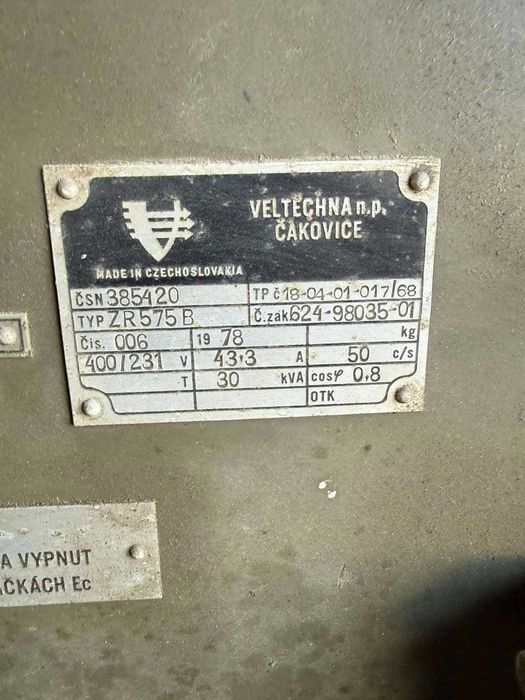 Генератор Чехословадський