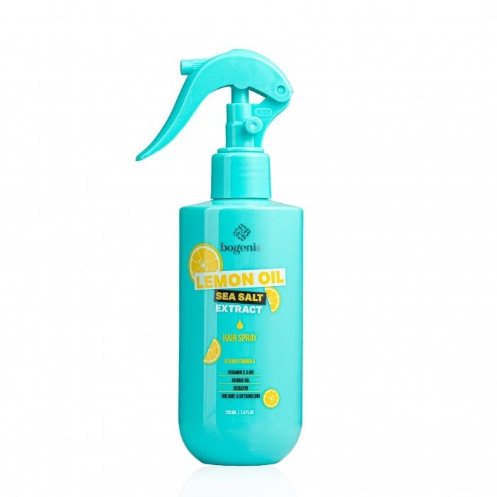 Спрей для волосся Lemon Oil & Sea Salt Spray Bogenia