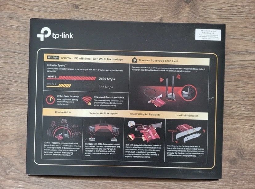 Placa de rede Archer tx3000e