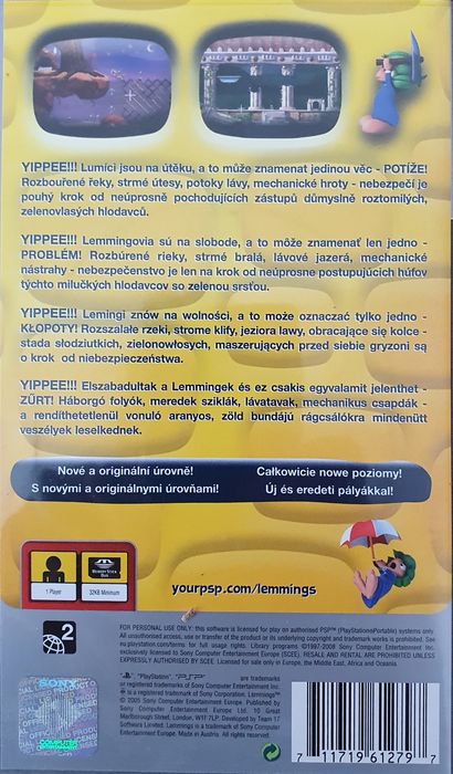 Lemmings (Platinum) PSP