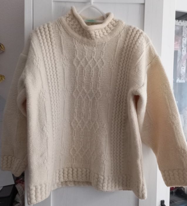 Sweter Donegal  100% wełna irlandzka